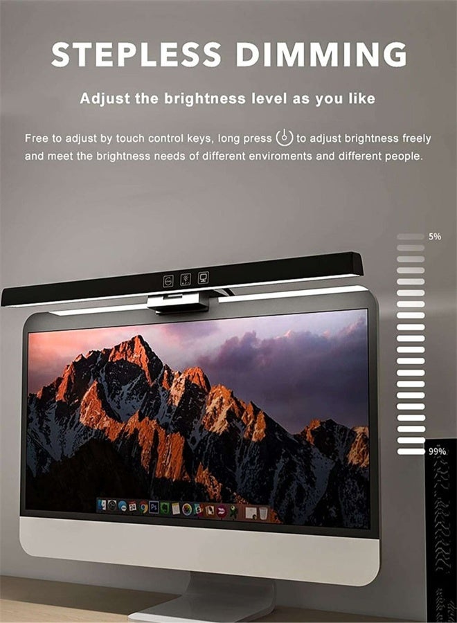 HOMESTAR Computer Eye-Caring Monitor Light Bar, Protect Your Eyes with No Glare, Blue Light Filter, and Adjustable Color Temperatures - Image 3